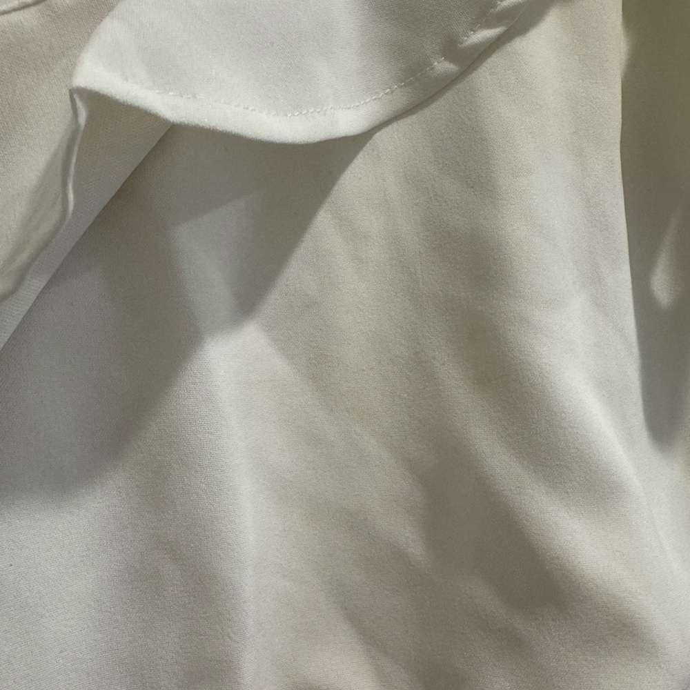 Tiger Mist | White Flowy Mini Skirt | Size XS - Picture 3 of 6